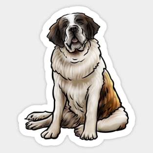 St Bernard Dog Saint Bernard Sticker